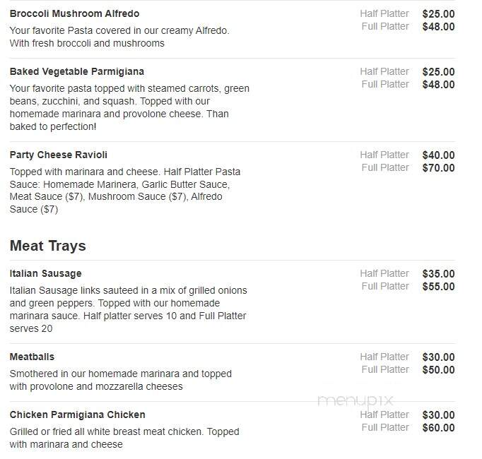 Italian Garden - Garrettsville, OH menu_pic