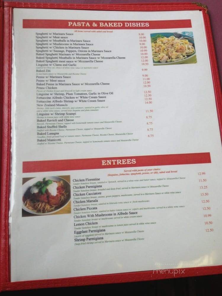 Dominicos - Luray, VA menu_pic