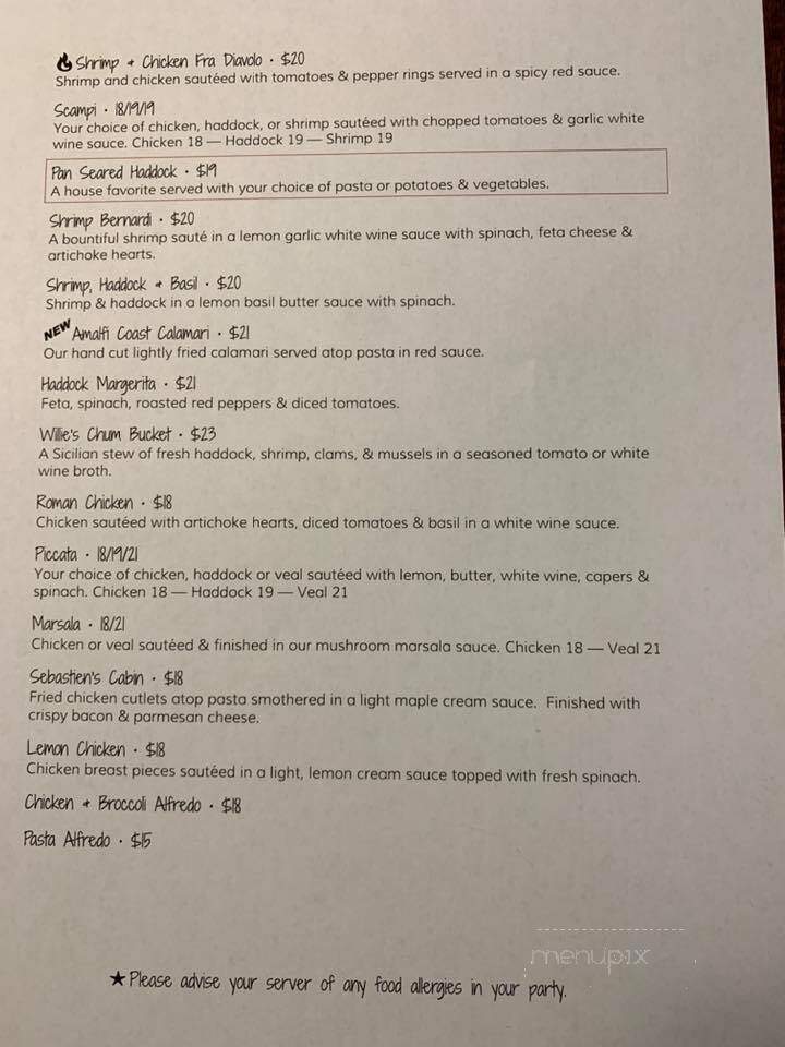 Rosalina's Kitchen - Worcester, MA menu_pic