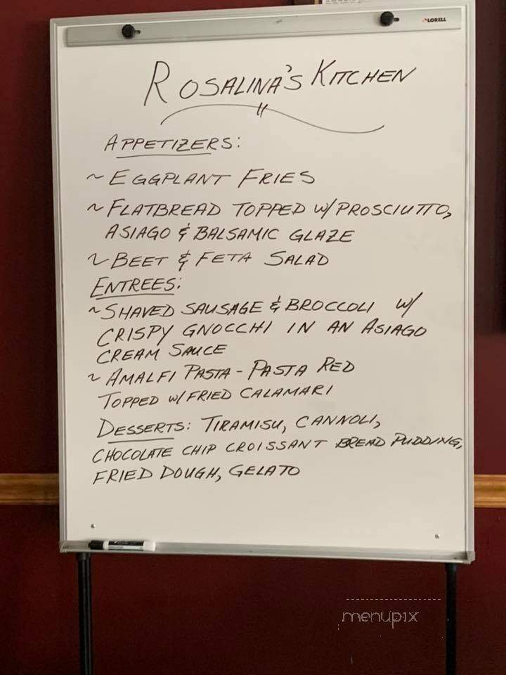 Rosalina's Kitchen - Worcester, MA menu_pic