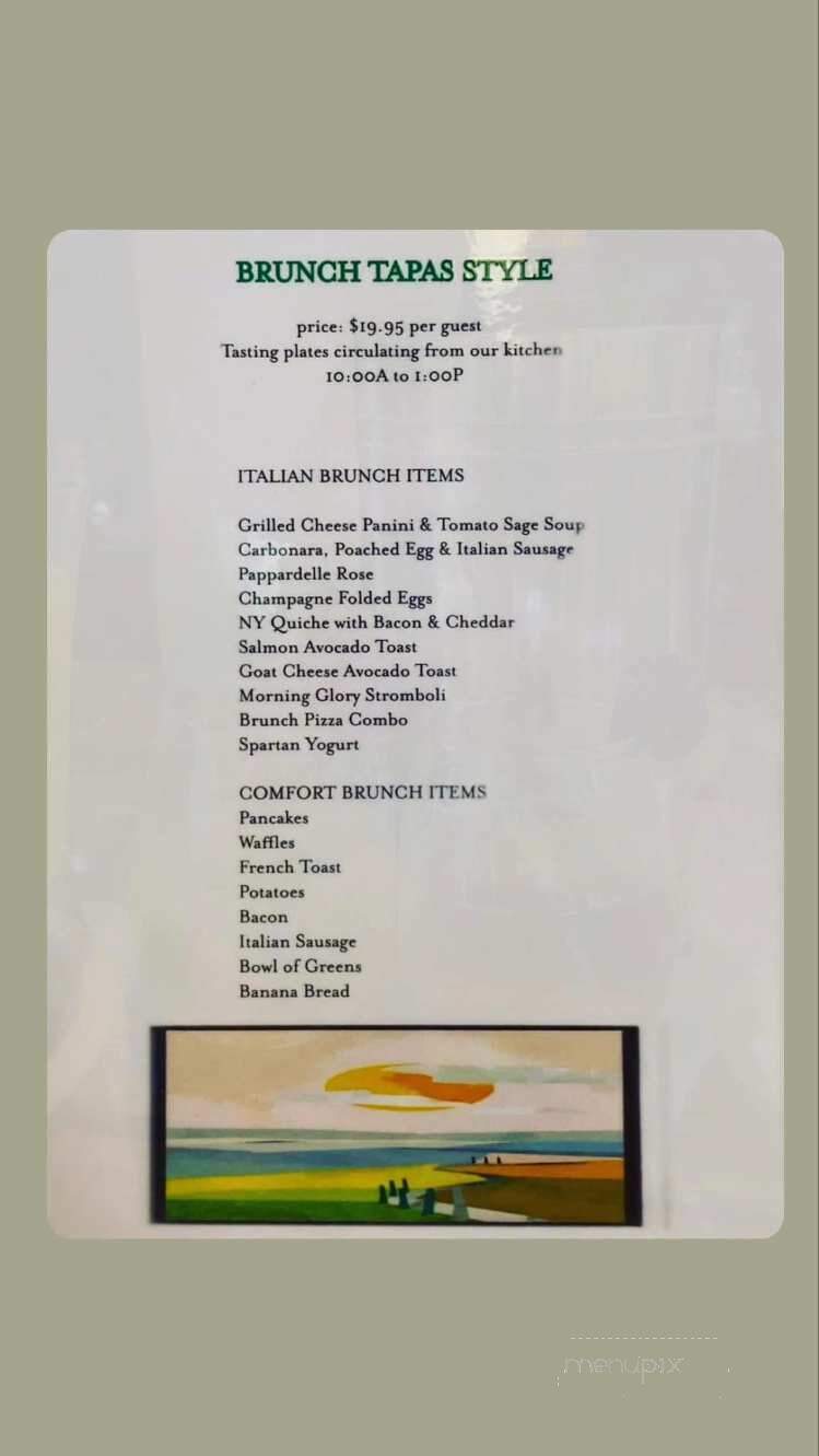 Tavola Trattoria - Bentonville, AR menu_pic