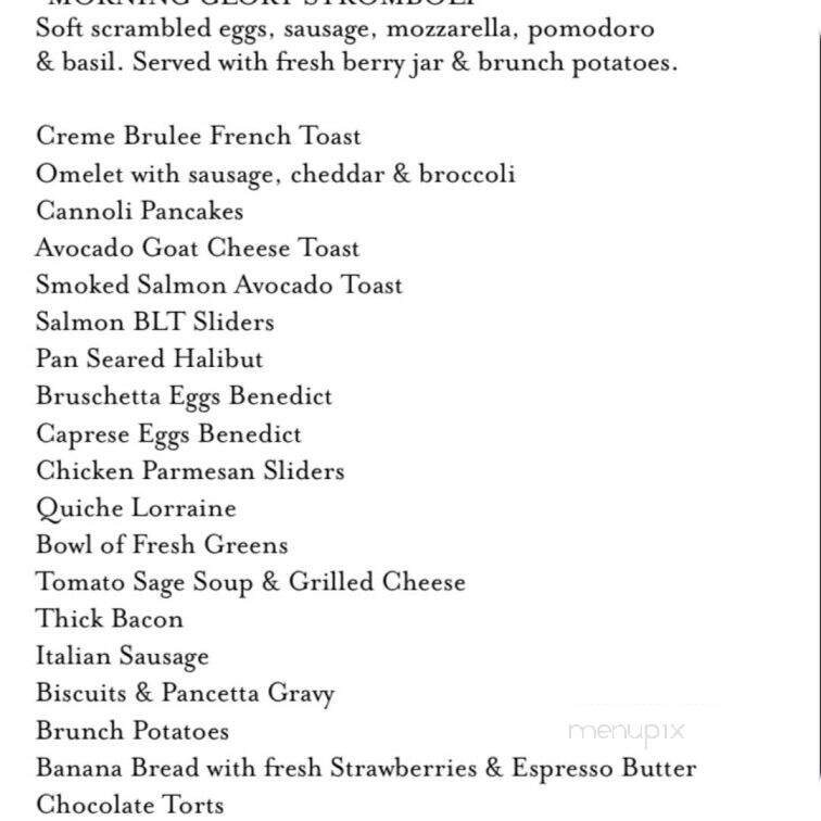 Tavola Trattoria - Bentonville, AR menu_pic