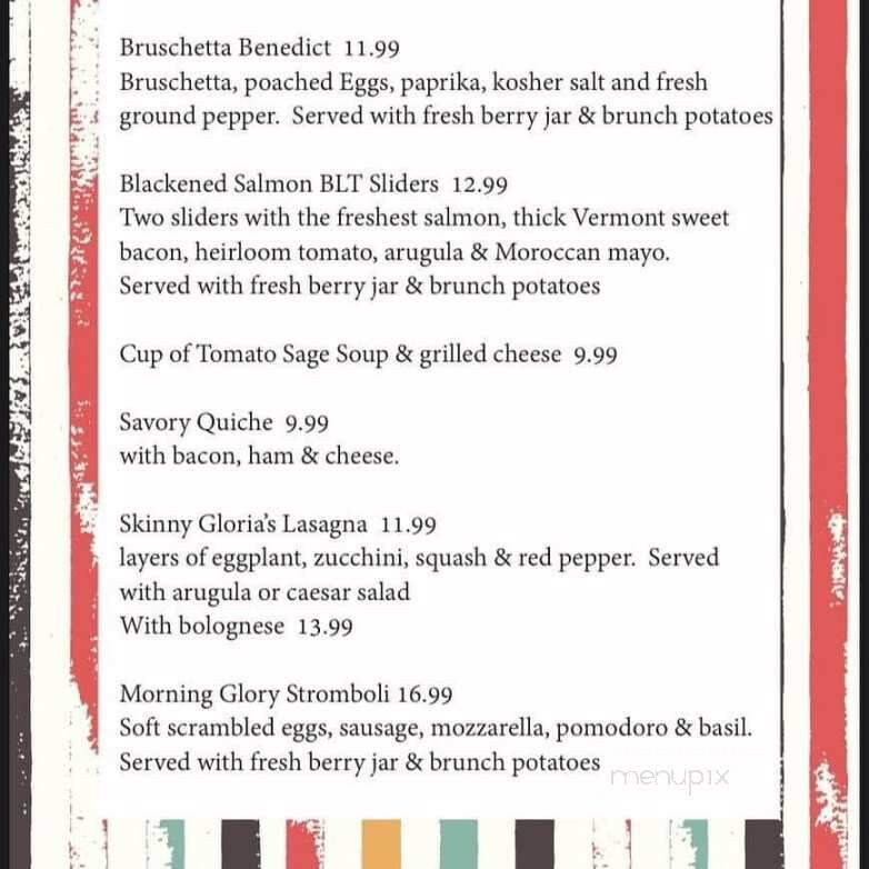 Tavola Trattoria - Bentonville, AR menu_pic