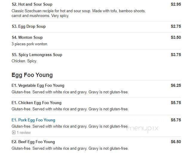 Mr Wok - Elgin, IL menu_pic