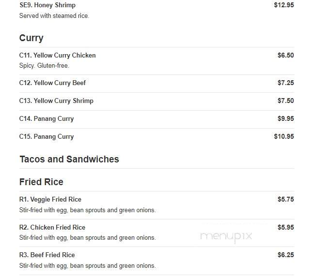 Mr Wok - Elgin, IL menu_pic