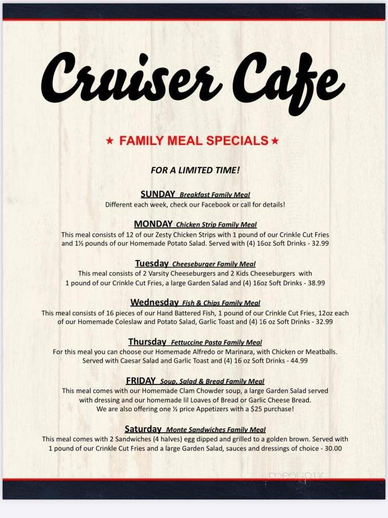 Cruiser Cafe - Eatonville, WA