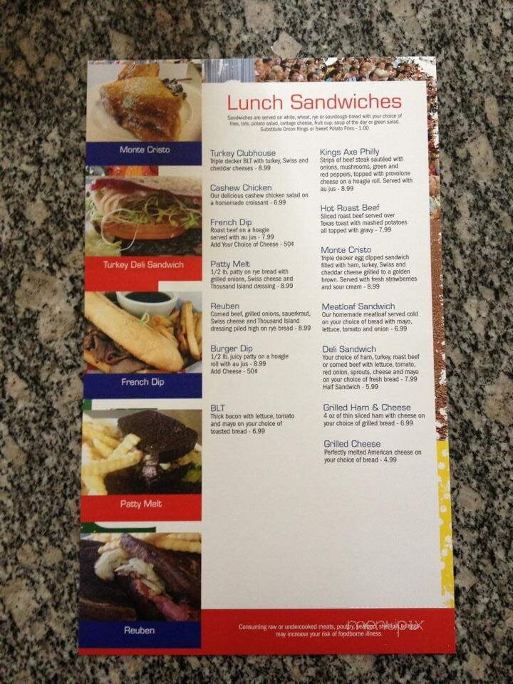 Cruiser Cafe - Eatonville, WA menu_pic