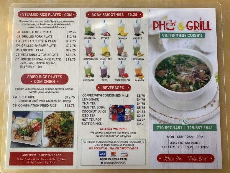 Pho and Grill - Colorado Springs, CO