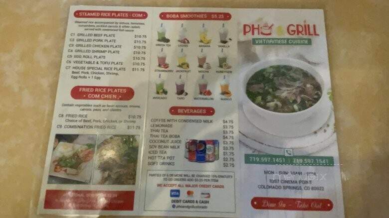 Pho and Grill - Colorado Springs, CO
