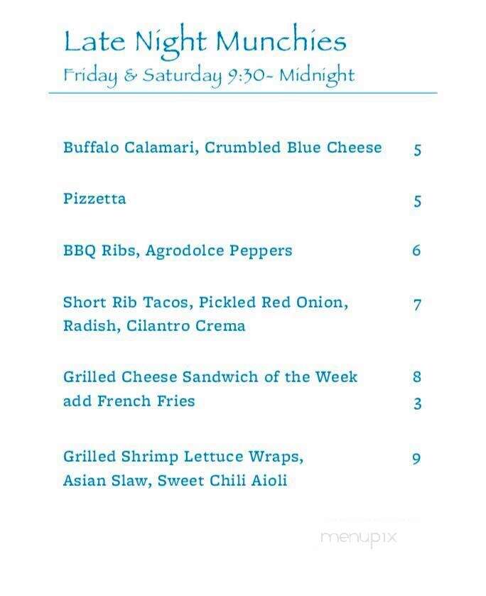 Aqua Blu Kitchen Cocktails - Toms River, NJ menu_pic