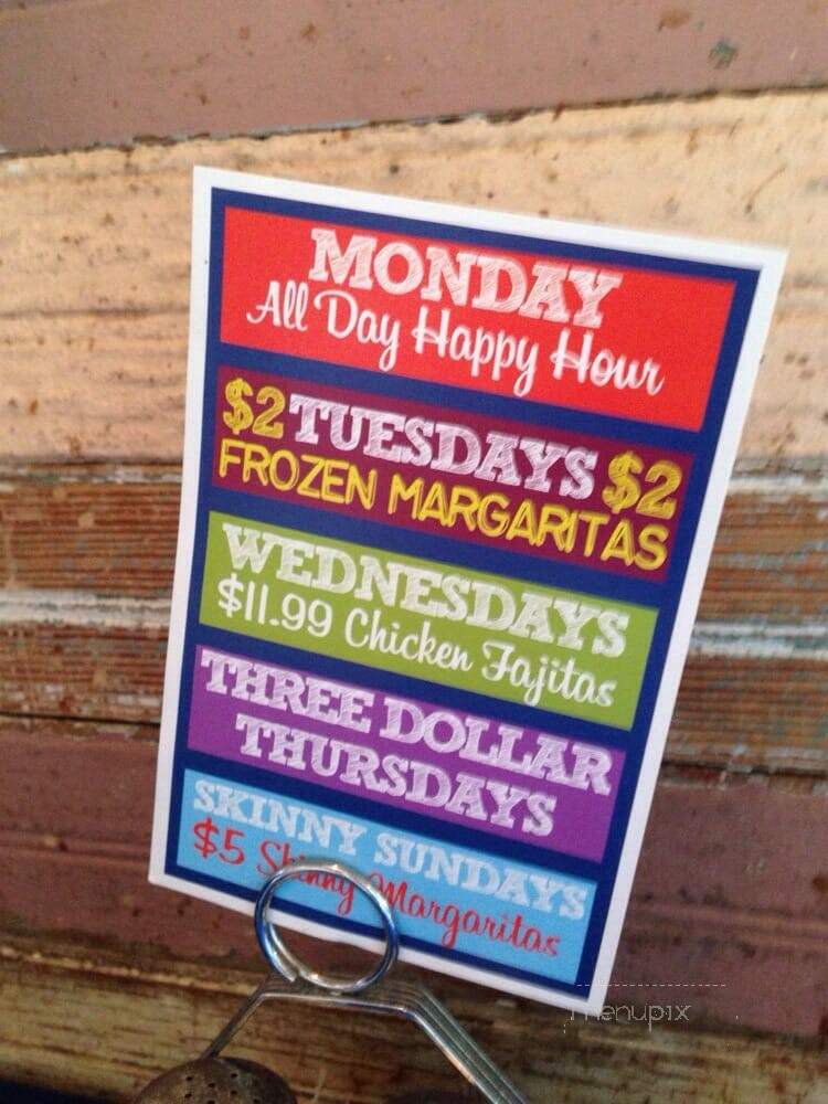 Blue Goose Cantina - McKinney, TX menu_pic