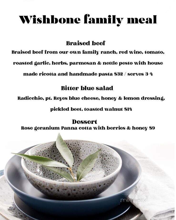 Wishbone - Petaluma, CA menu_pic