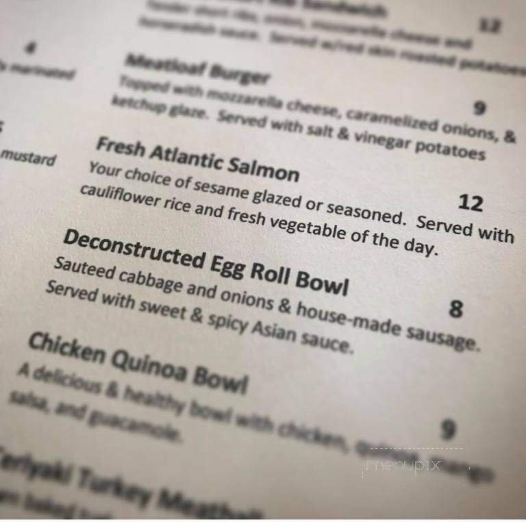 Vault Wine Bar - Shelby, OH menu_pic