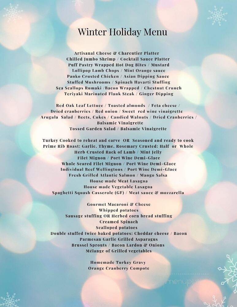 David's Soundview Catering - Stamford, CT menu_pic