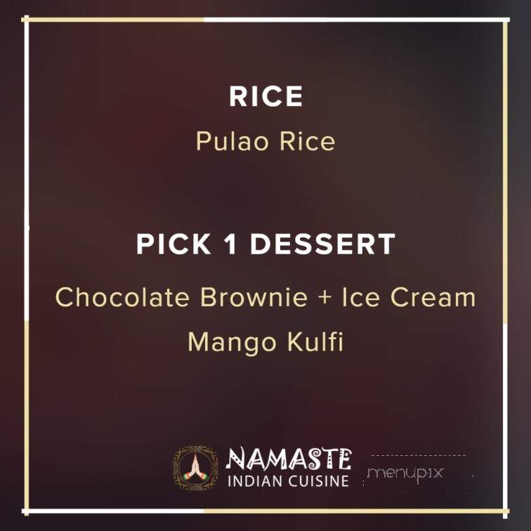 Namaste  Indian Cuisine - Victoria, BC