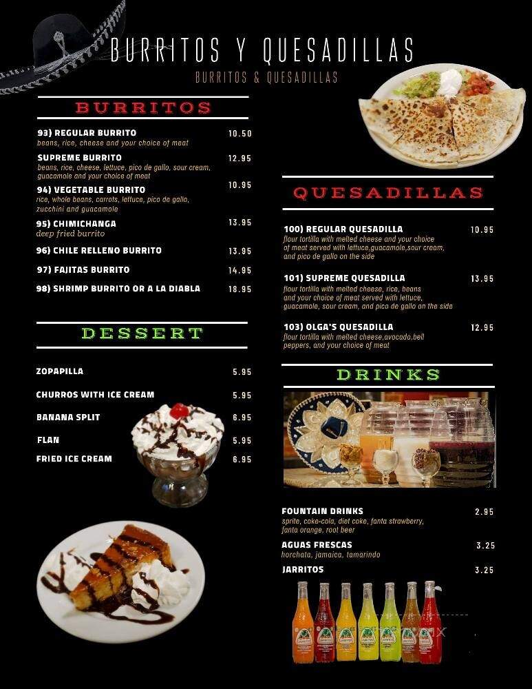 El Charro - Woodland, CA menu_pic
