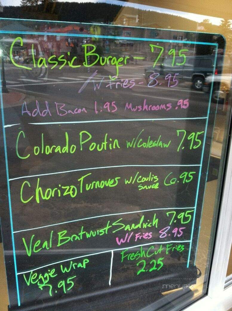 Bierwerks - Woodland Park, CO menu_pic
