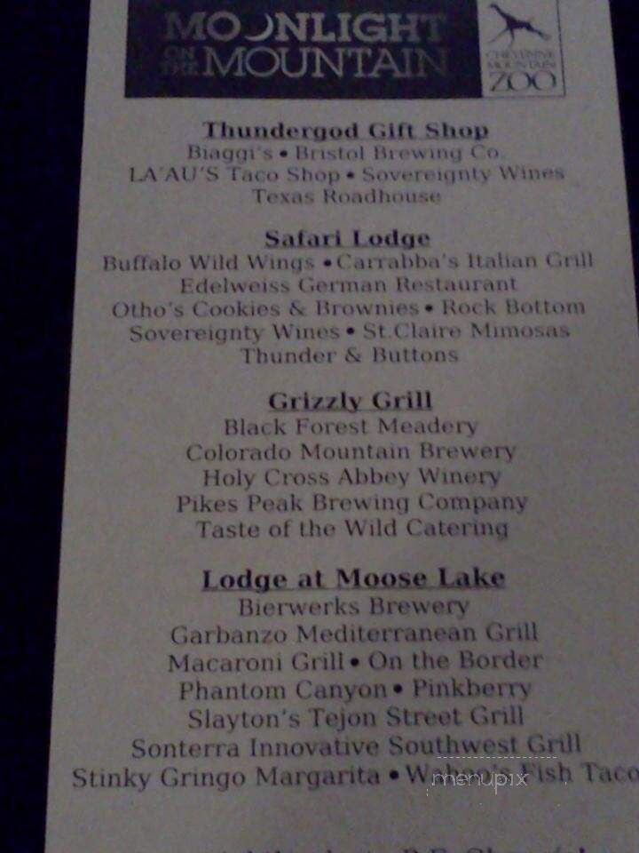 Bierwerks - Woodland Park, CO menu_pic