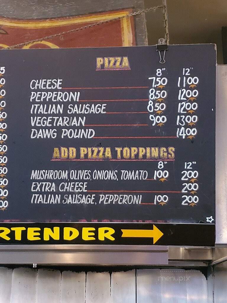 Duchess Tavern - Seattle, WA menu_pic