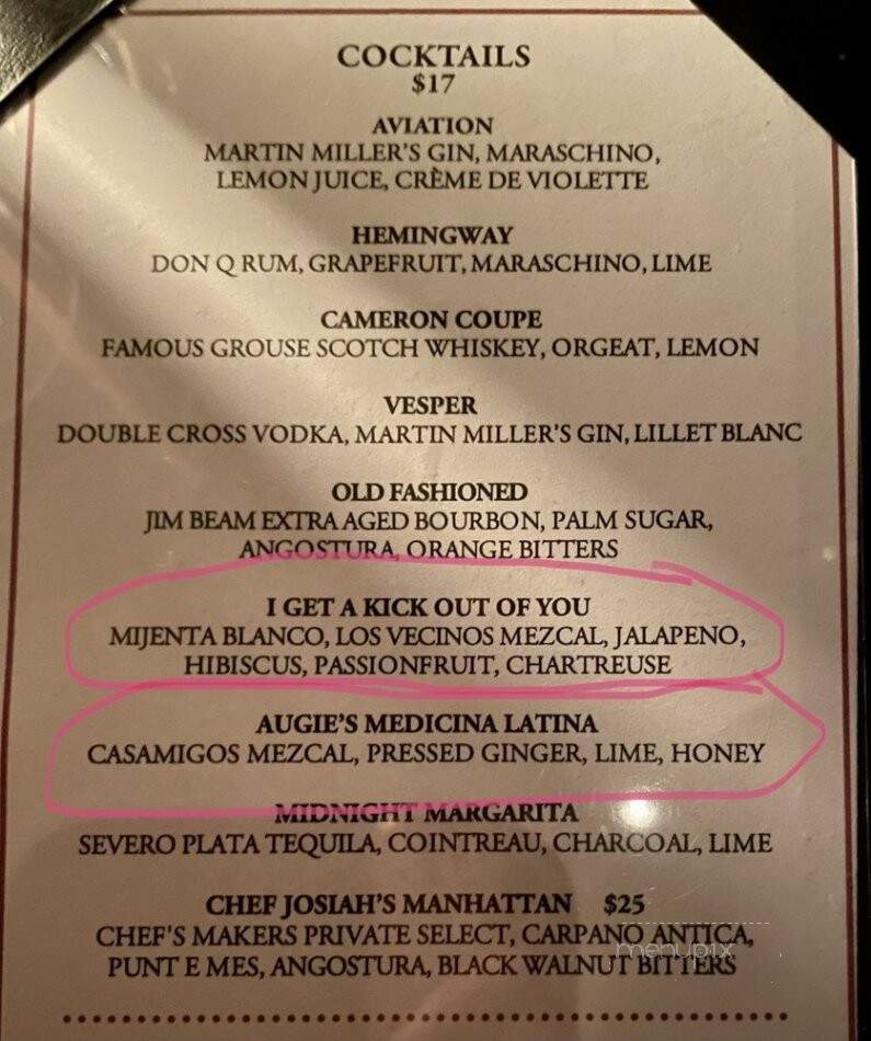 Dear John's - Culver City, CA menu_pic