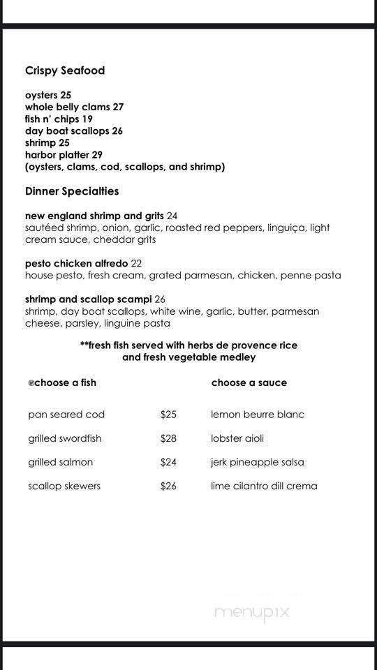 Pearl - Wellfleet, MA menu_pic