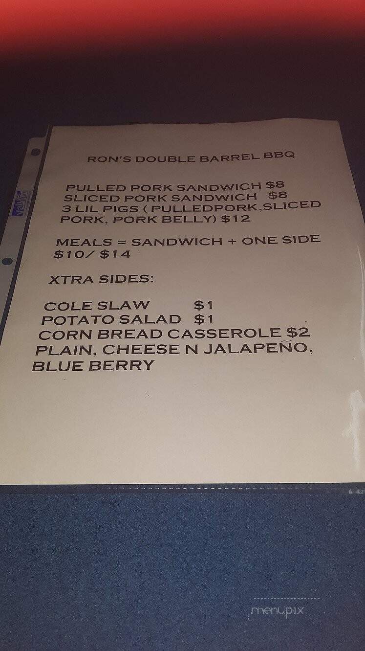 Iron Eagle - Okeechobee, FL menu_pic