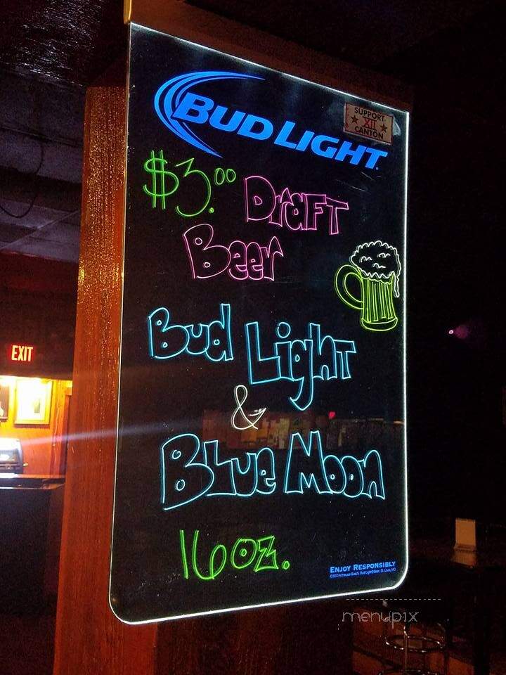 Cove Niteclub - Geneva, OH menu_pic