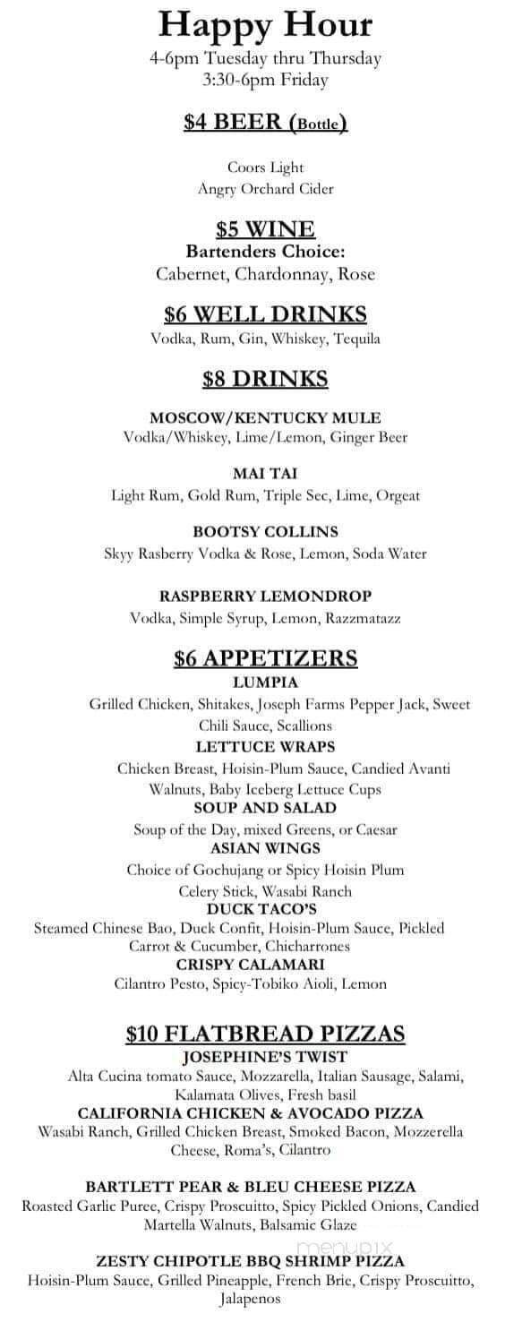 Surlas - Modesto, CA menu_pic