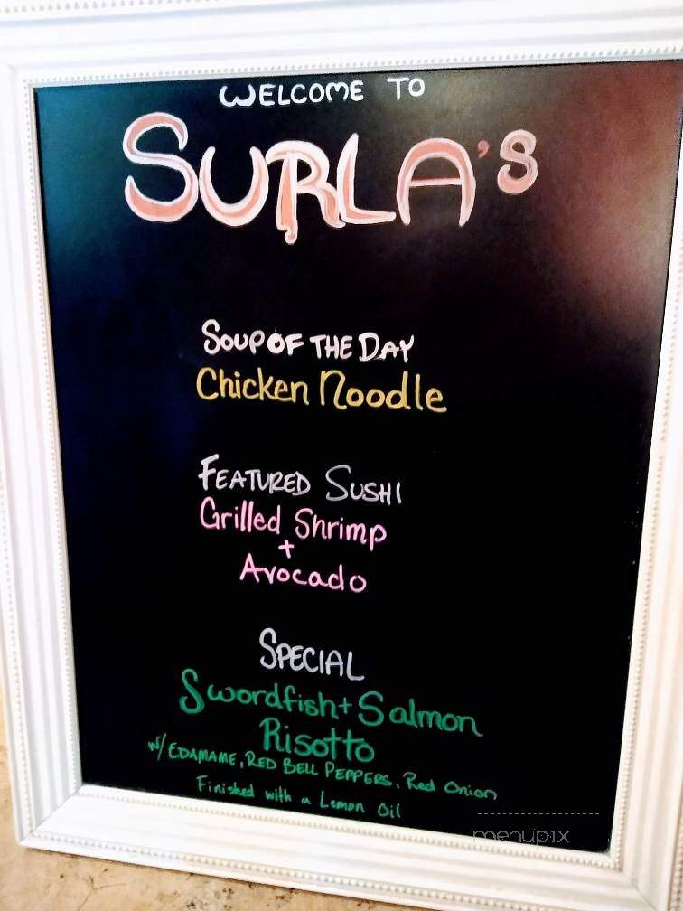 Surlas - Modesto, CA menu_pic