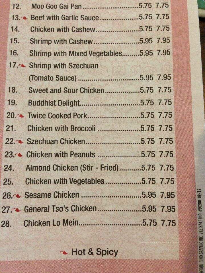 Empire Chinese Restaurant - Oregon, OH menu_pic