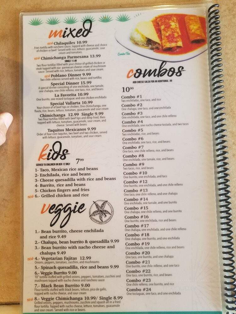 La Nopalera - Richmond Hill, GA menu_pic