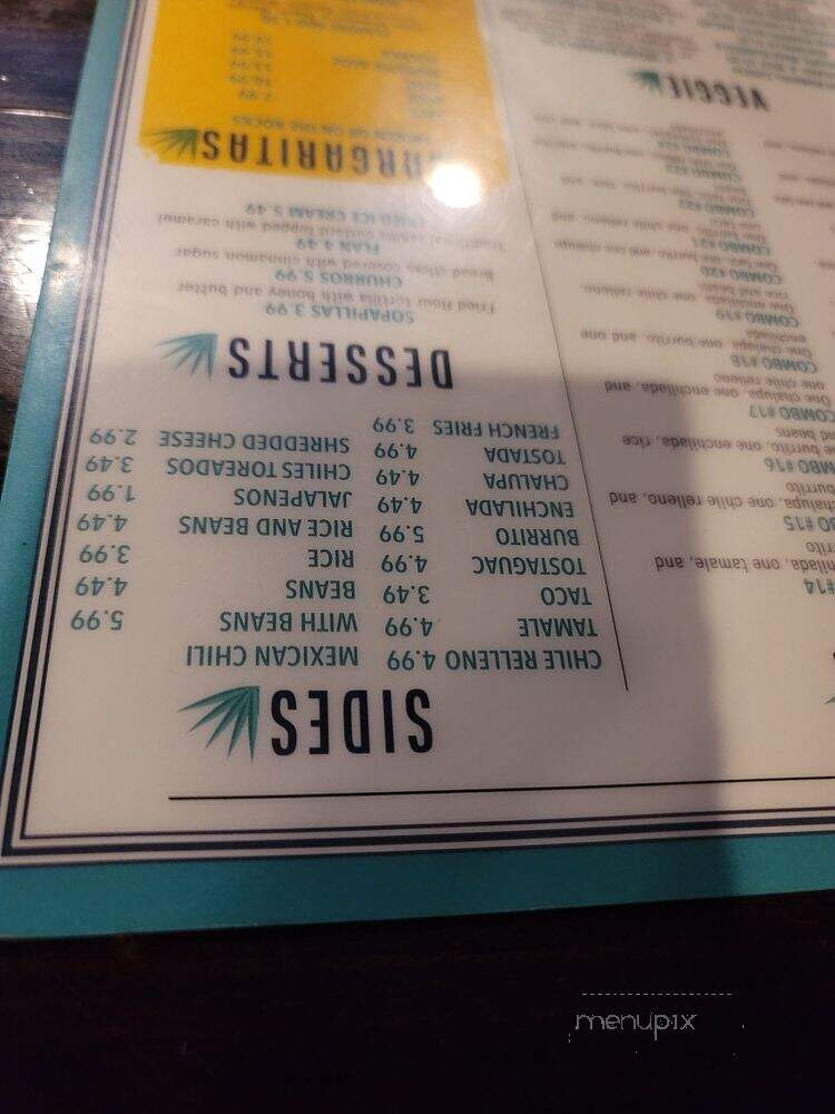 La Nopalera - Richmond Hill, GA menu_pic