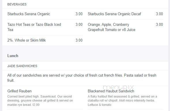 Jade Steak and Seafood Restaurant - Anchorage, AK menu_pic