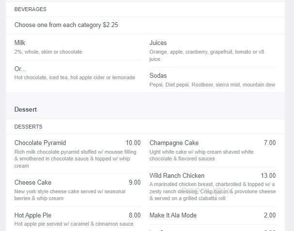 Jade Steak and Seafood Restaurant - Anchorage, AK menu_pic
