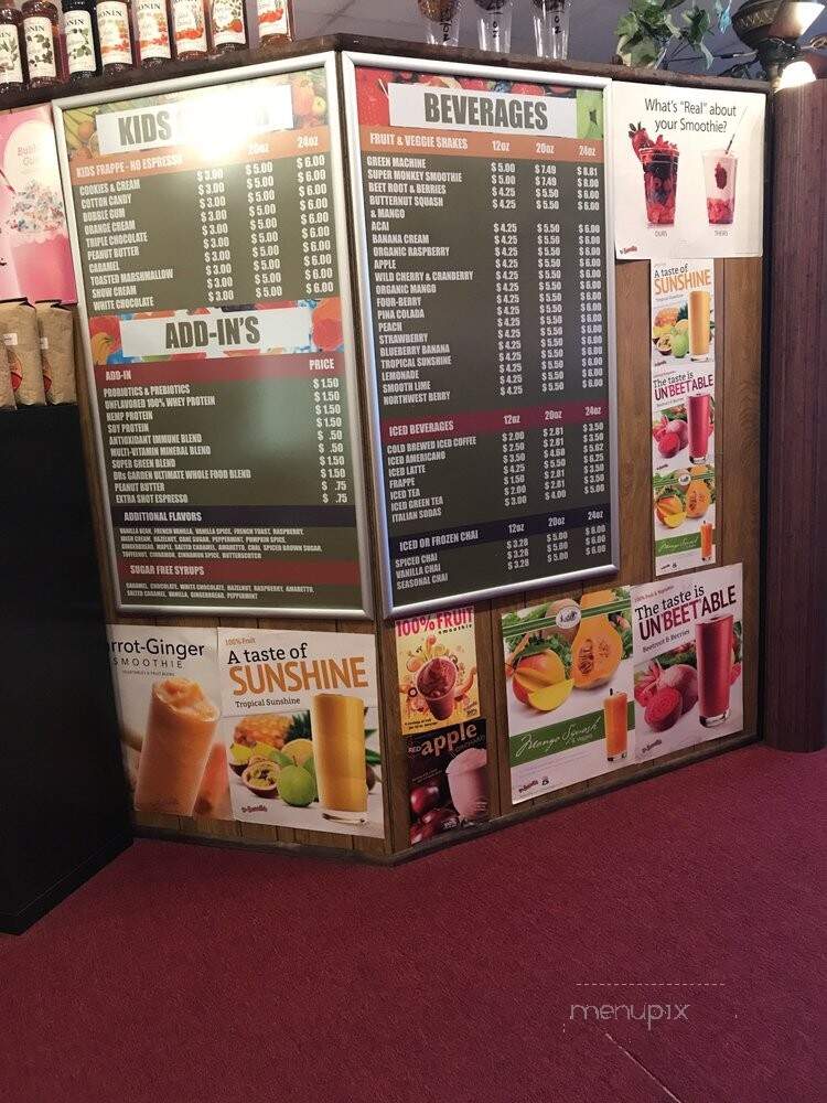 Cabbellas Coffee House - Denver, NC menu_pic