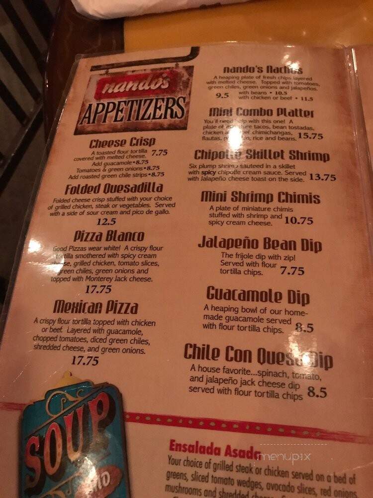 Nandos Mexican Cafe - Gilbert, AZ