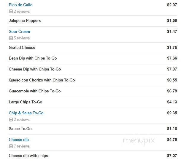 La Hacienda Mexican Restaurant - Pensacola, FL menu_pic