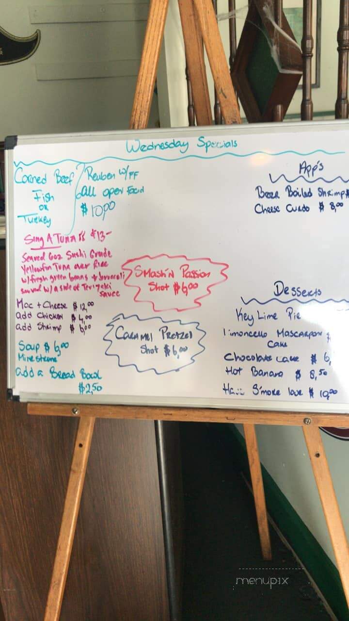 Shanna Key Irish Pub & Grill - Key West, FL menu_pic
