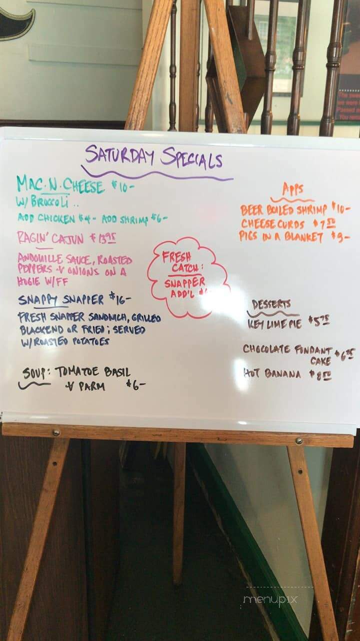 Shanna Key Irish Pub & Grill - Key West, FL menu_pic