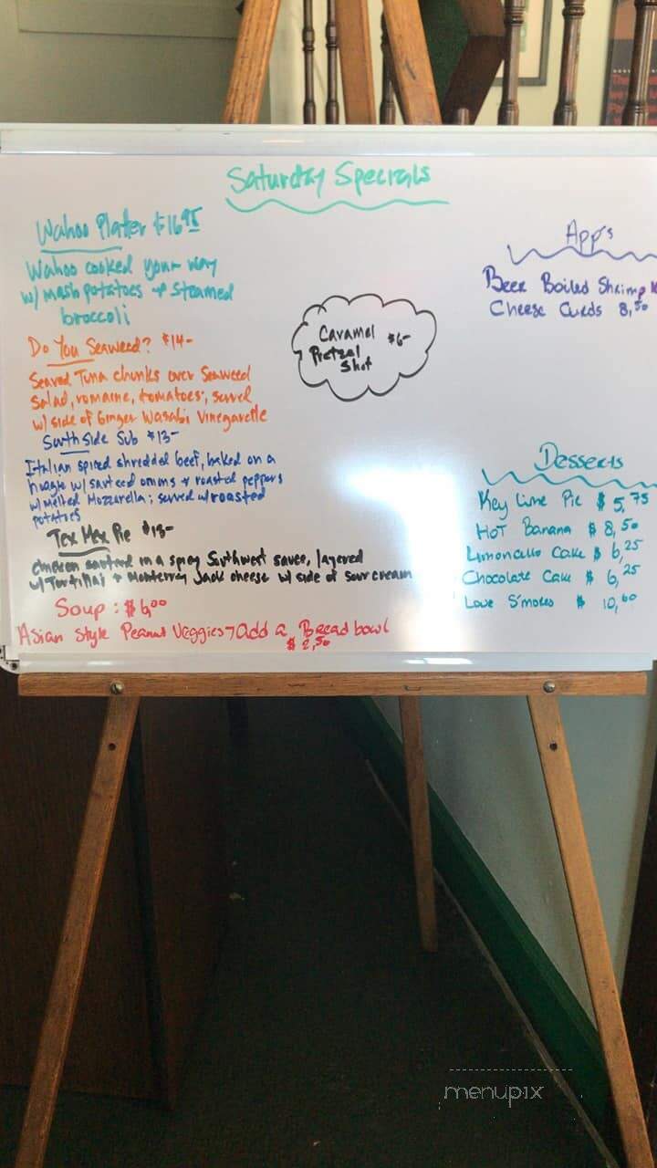 Shanna Key Irish Pub & Grill - Key West, FL menu_pic