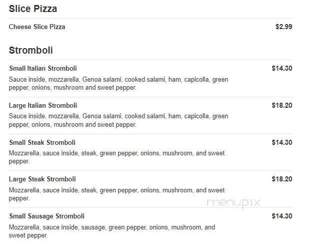 Hot Spot Pizza - Newark, DE menu_pic