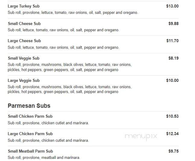 Hot Spot Pizza - Newark, DE menu_pic