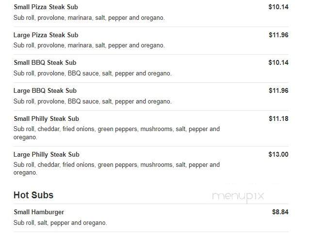 Hot Spot Pizza - Newark, DE menu_pic