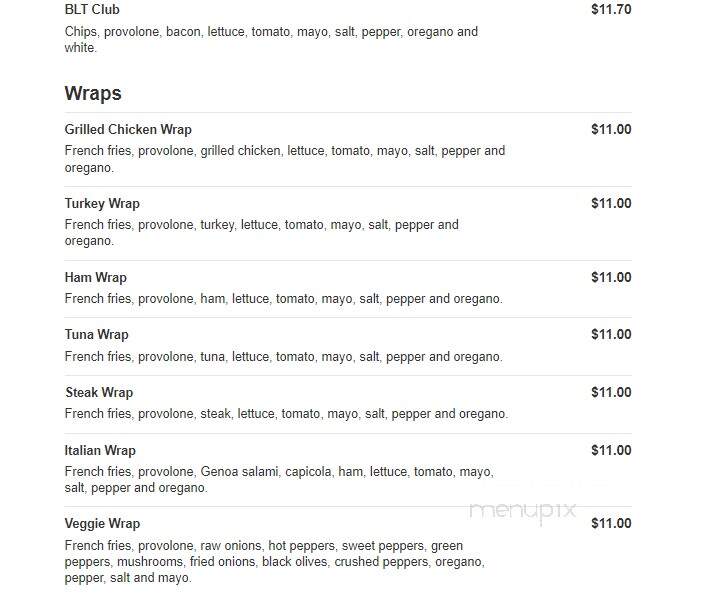 Hot Spot Pizza - Newark, DE menu_pic