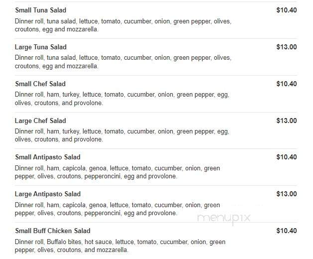 Hot Spot Pizza - Newark, DE menu_pic
