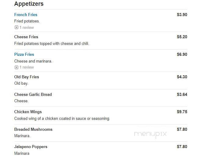 Hot Spot Pizza - Newark, DE menu_pic