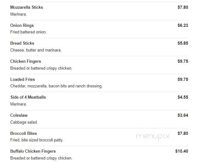 Hot Spot Pizza - Newark, DE menu_pic