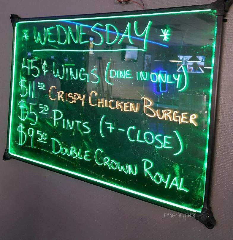 Chimmy's Neighborhood Pub & Grill - Edmonton, AB menu_pic