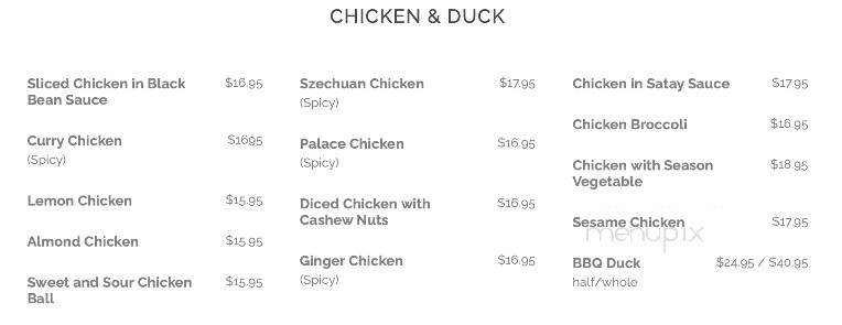 Golden Chopsticks Restaurant - Osoyoos, BC menu_pic