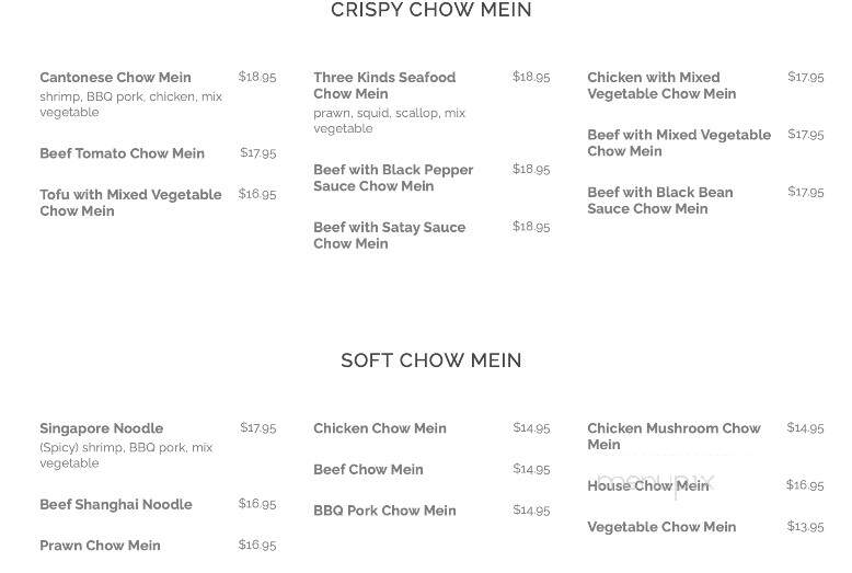 Golden Chopsticks Restaurant - Osoyoos, BC menu_pic
